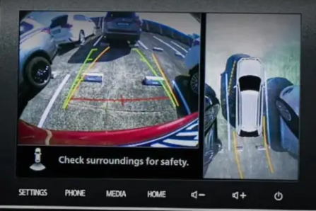 Multi-View Camera System Display on 2023 Mitsubishi Outlander Plug-In Hybrid