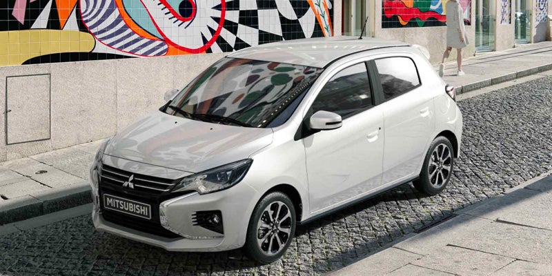 A 2024 Mitsubishi Mirage parked near San Jose, CA