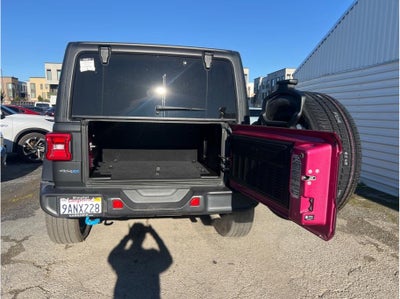 2022 Jeep Wrangler Unlimited 4xe Sahara 4xe Sport Utility 4D