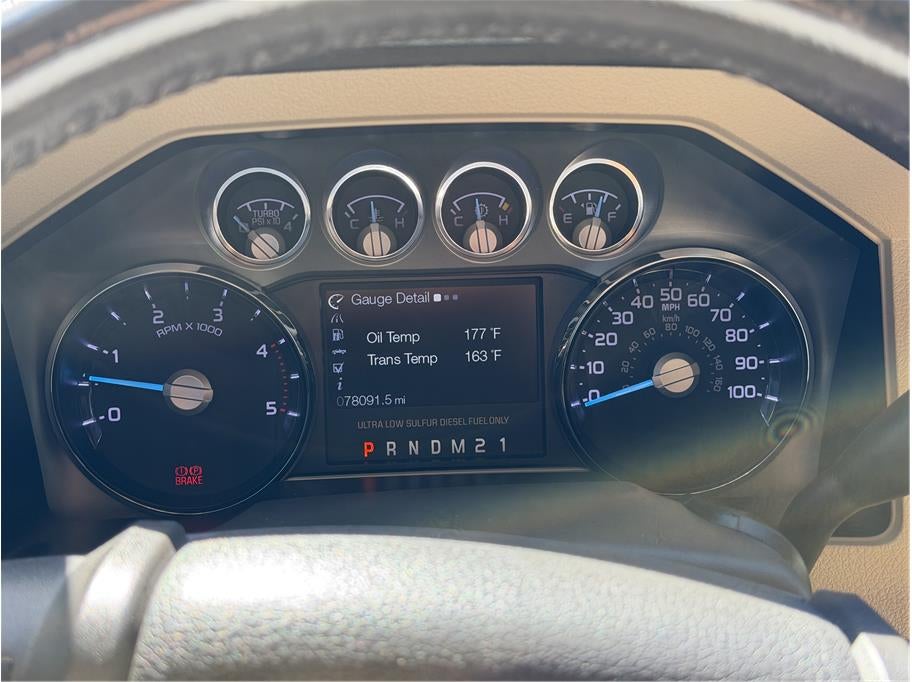 2013 Ford F350 Super Duty Super Cab Lariat Pickup 4D 8 ft