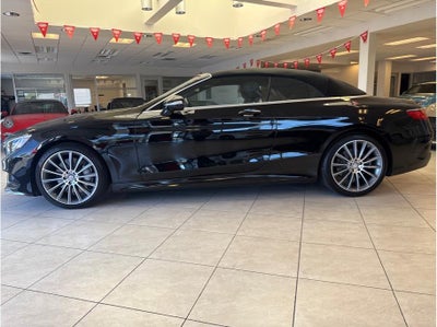 2017 Mercedes-Benz S-Class S 550 Cabriolet 2D