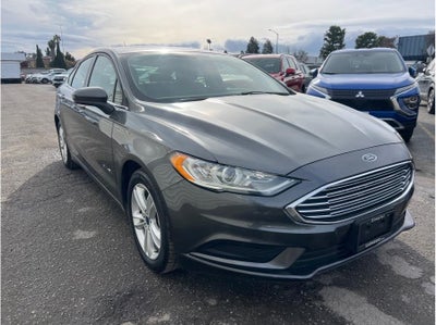 2018 Ford Fusion S Hybrid Sedan 4D