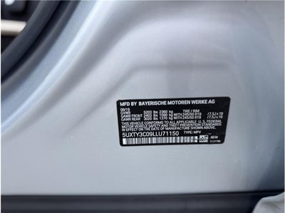 2020 BMW X3 sDrive30i Sport Utility 4D