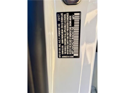 2018 Porsche Cayenne Sport Utility 4D