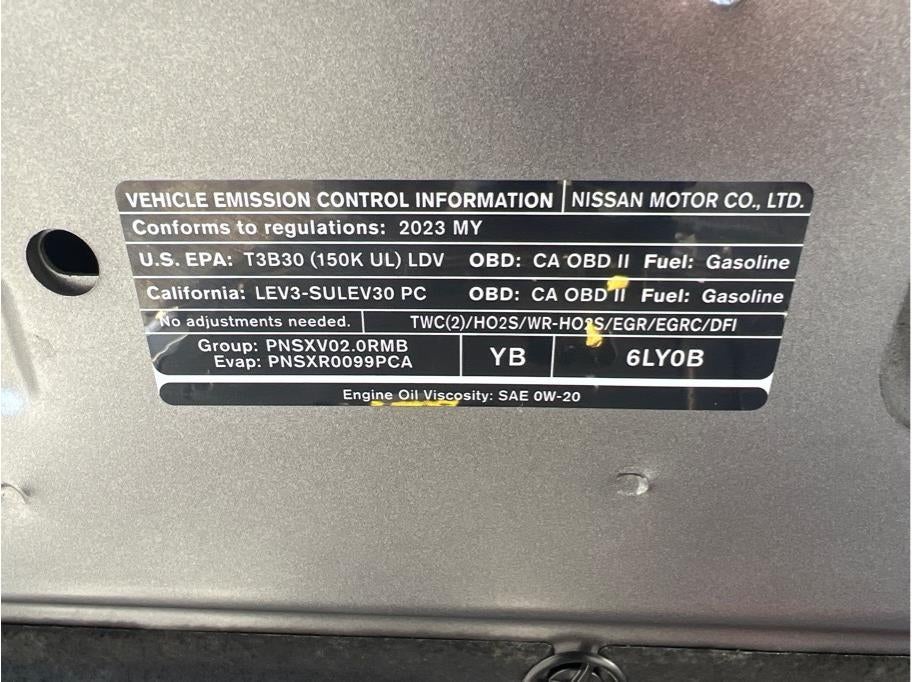 2023 Nissan Sentra SV Sedan 4D