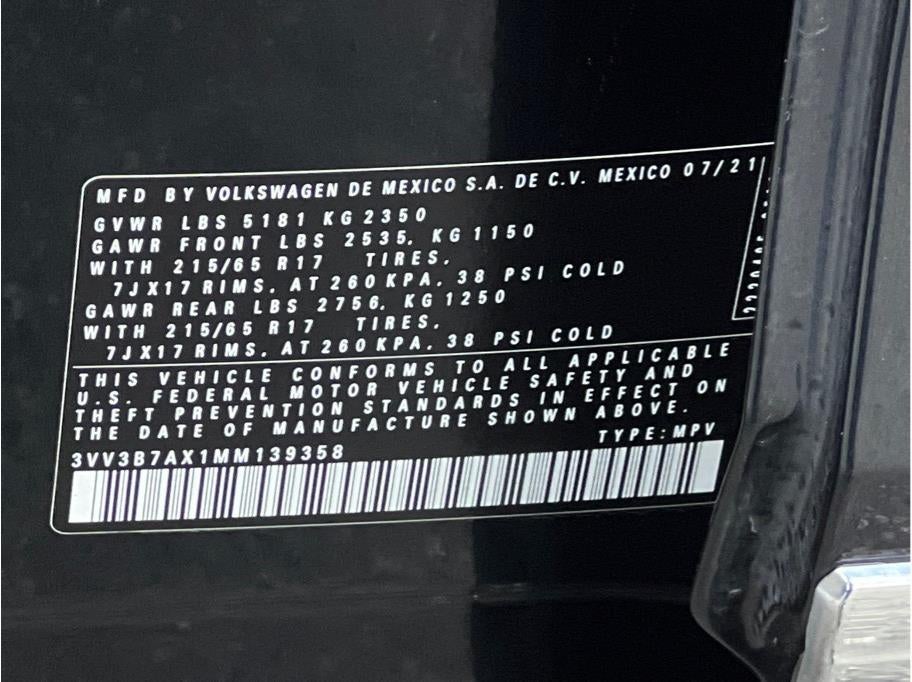 2021 Volkswagen Tiguan SE Sport Utility 4D