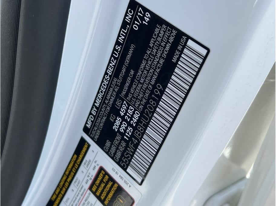 2017 Mercedes-Benz C-Class C 300 Sedan 4D