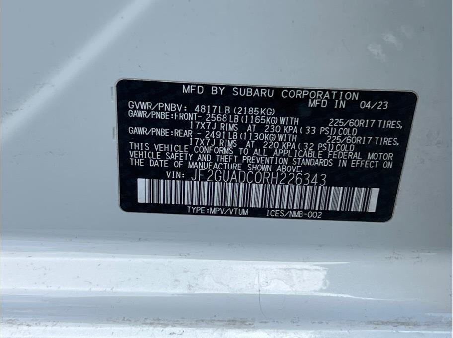 2024 Subaru Crosstrek Premium Sport Utility 4D