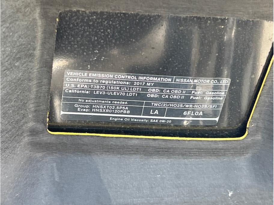 2017 Nissan Rogue S Sport Utility 4D