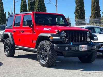 2023 Jeep Wrangler 4xe Willys 4xe Sport Utility 4D