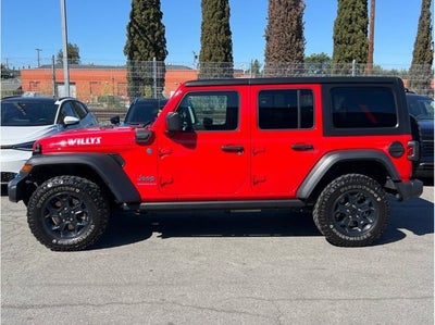 2023 Jeep Wrangler 4xe Willys 4xe Sport Utility 4D