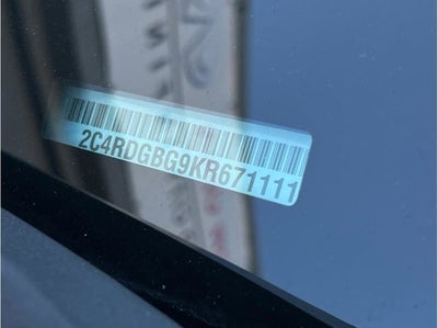 2019 Dodge Grand Caravan Passenger SE Minivan 4D