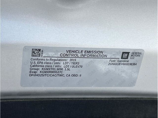 2019 Chevrolet Equinox LT Sport Utility 4D