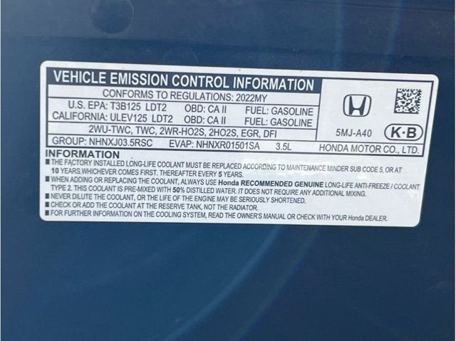 2022 Honda Ridgeline RTL-E Pickup 4D 5 ft
