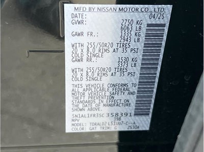 2025 INFINITI QX60 Luxe Black Edition