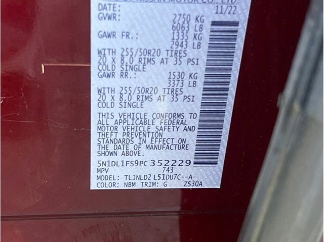 2023 INFINITI QX60 LUXE