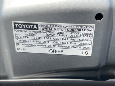 2018 Toyota 4Runner SR5 Sport Utility 4D