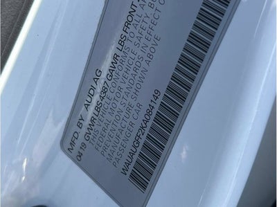 2019 Audi A3 Titanium Sedan 4D