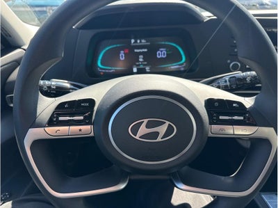 2026 Hyundai Elantra Hybrid Blue