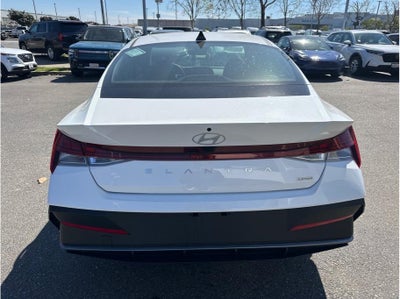 2026 Hyundai Elantra Hybrid Blue