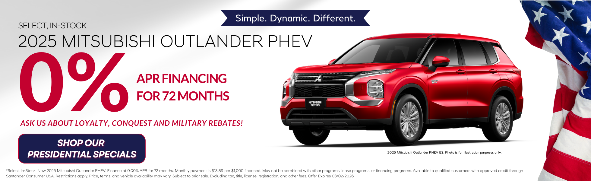 Presidents' Day Sales Event!